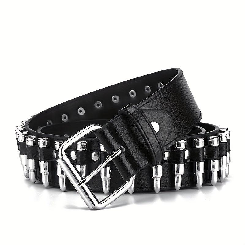 Rivet Belt Men's Punk European And American Bullet Belt