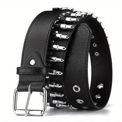Rivet Belt Men's Punk European And American Bullet Belt