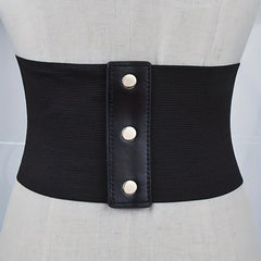 Heart Elastic Cinch Waist Belt Shirt Accessory