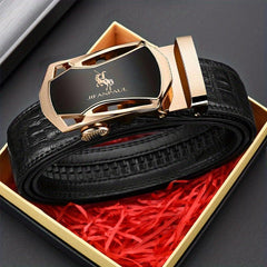 Men's Auto Buckle Business Belt