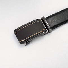 Men's Business & Leisure Leather Belt w/Automatic Buckle