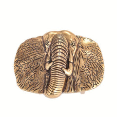 African Elephant Belt Buckle Western Cowboy Punk Hip Hop Belt Buckle