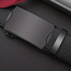 Men's Auto Buckle Belt For Business Husband Father