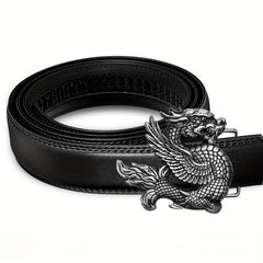 Retro Chinese Fly Dragon Belt Buckle Pterosaur Eagle Wing Pewter Finish