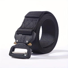 Men's Nylon Leather Canvas Pants Belt Extended Leather Belt