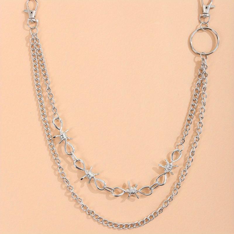 Golden Double Layer Pants Chain Body Jewelry