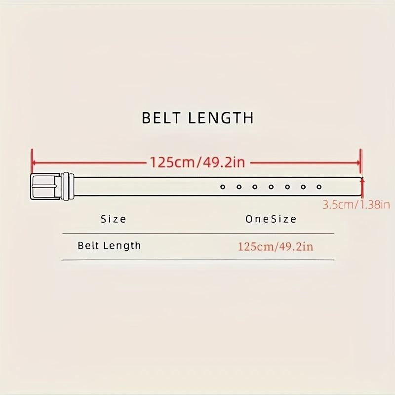Men's Buckle Belt Business Casual Belt For First Choice Holiday Birthday
