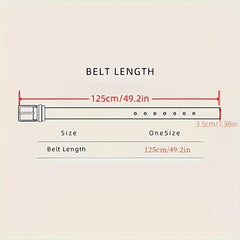 Men's Buckle Belt Business Casual Belt For First Choice Holiday Birthday