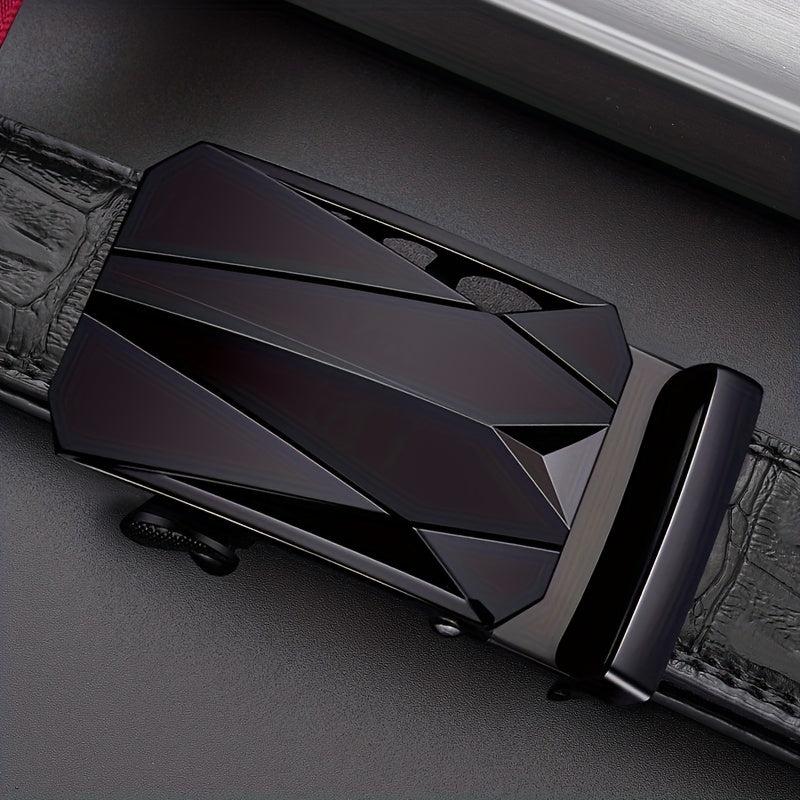 Automatic Buckle Business Belt for Men