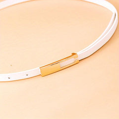 Faux Fur Alloy Belts Waist Belt Decor for Men