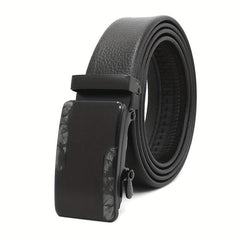 Automatic Slider Buckle Belt Business Casual Stylish Belt For Men