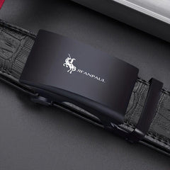 Men's Automatic Buckle Belt for Business Casual Daily Pants