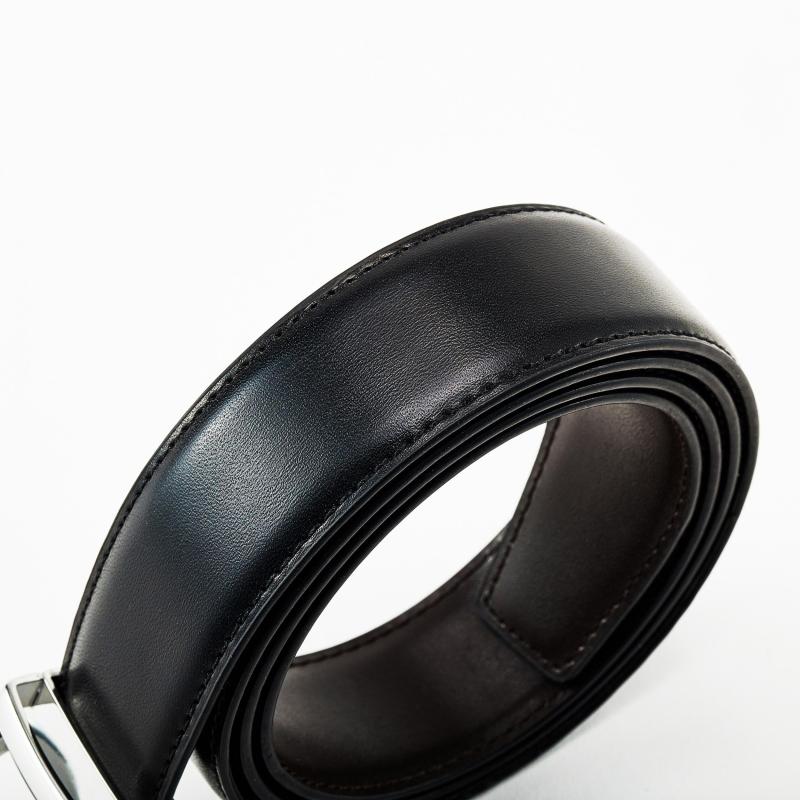 Men's Leather Business Belt & Buckle - Perfect Gift for Husband or Father
