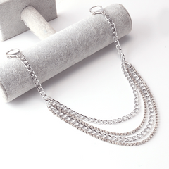 Stainless Steel Pant Chain Hip Hop Punk Keyring Trousers Jeans Metal Chains