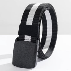 Tank Pattern Nylon Belt