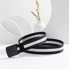 Tank Pattern Nylon Belt