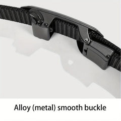 Men's Nylon Belt Automatic Buckle Waistband