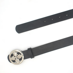 Retro Crowe Snap Buckle Hollow Vines Punk Belt
