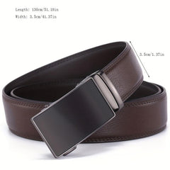 Men's Automatic Leather Belt Business Casual High End