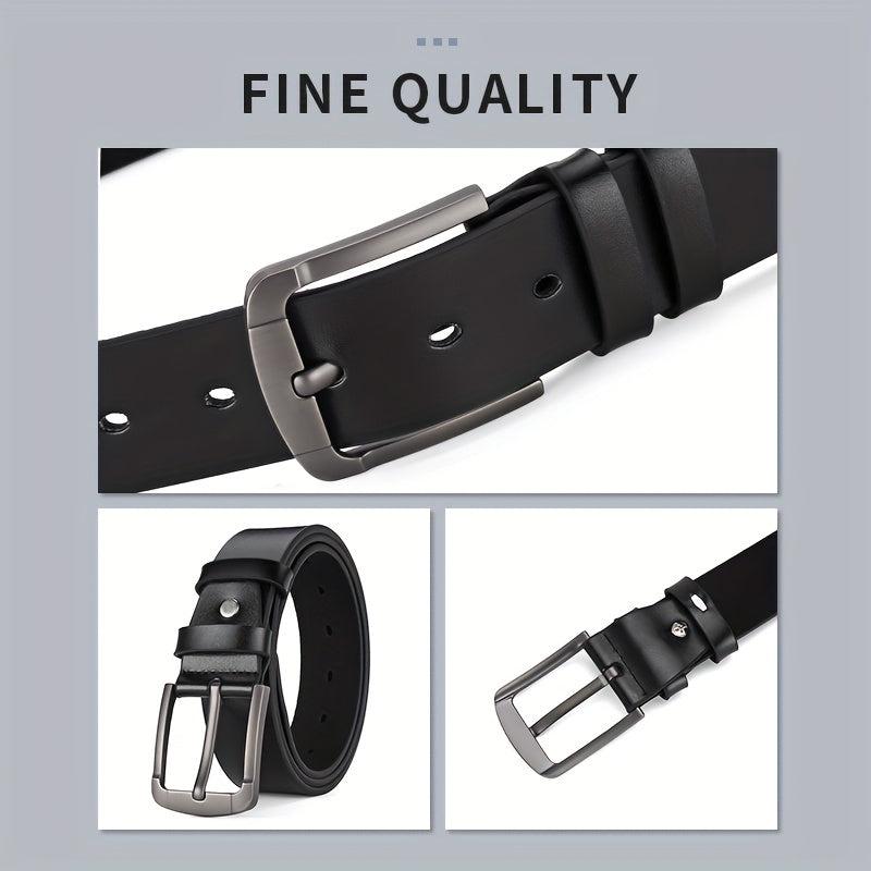 Men's Buckle Belt for Outdoor Party Holiday Business Gift