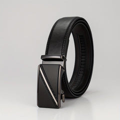 Men's Leather Belt Automatic Buckle Casual Versatile Belt