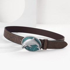 Men's Shark Buckle Belt, Domineering Style
