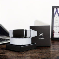 Rivet Automatic Buckle Alloy Belt Casual Adjustable Belt For Men