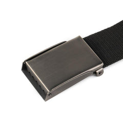 Elastic Stretchy Buckle Flap Cut To Fit Canvas Belt