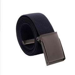 Elastic Stretchy Buckle Flap Cut To Fit Canvas Belt