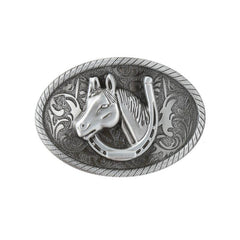 Personality Western Cowboy Men's Horse Head Buckle