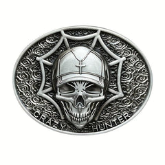 Retro Ghost Head Alloy Belt Buckle - Men's Pants Belt Buckle