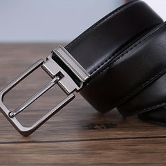 Men's Leather Business Belt Belts for Jeans Pants