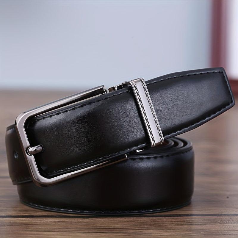 Men's Leather Business Belt Belts for Jeans Pants