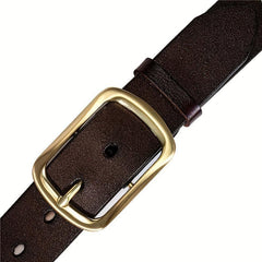 Men's Leather Belt for Jeans Pants Casual Party Holiday
