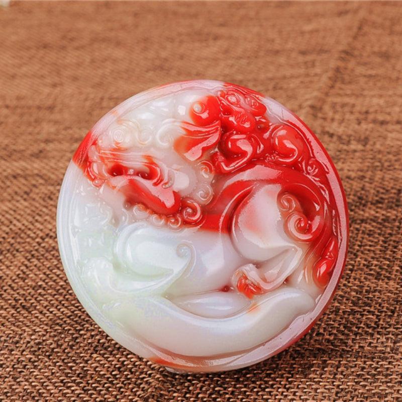 Men's Chicken Blood Stone Belt Buckle