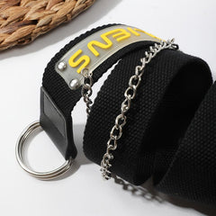 Casual Fashionable Fabric Solid Belt