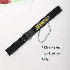 Casual Fashionable Fabric Solid Belt