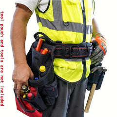 Padded Work Belt with D Rings Heavy Duty Comfortable Tool Belt