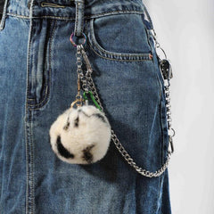 Iron Tag Pants Chain Funky Belt For Men