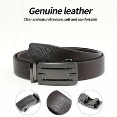 Men's Retro Business Casual Pants Belt for Daily Use
