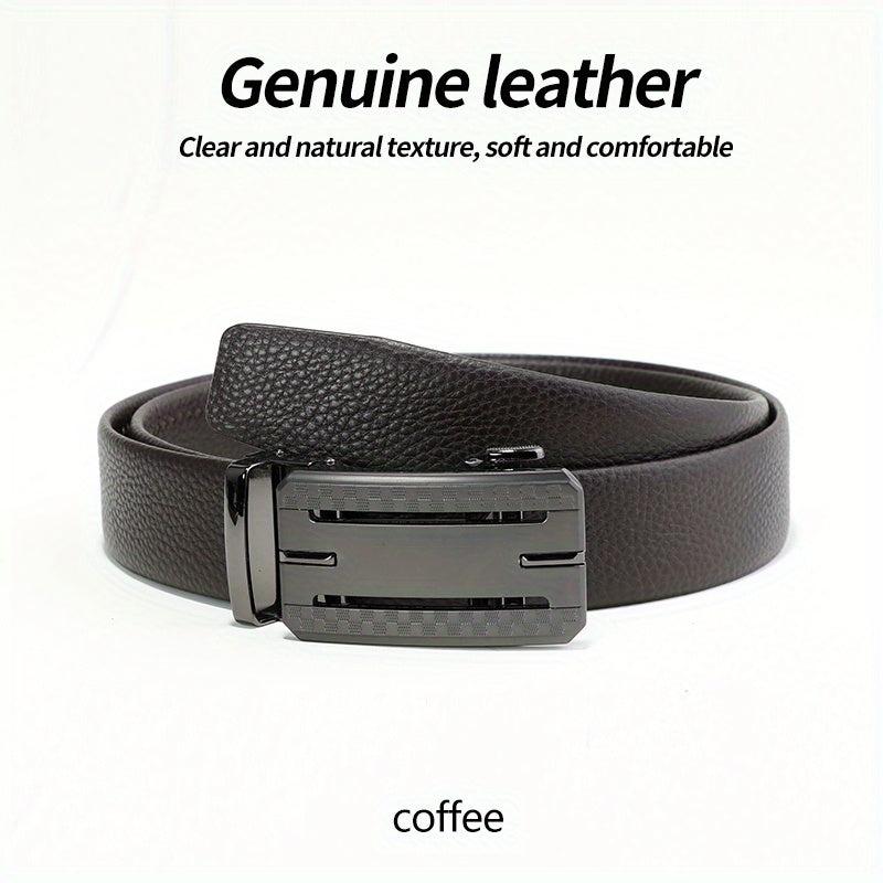 Men's Retro Business Casual Pants Belt for Daily Use