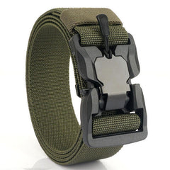 Tactical Belt Quick Release Elastic Casual Nylon Tooling Training Belt