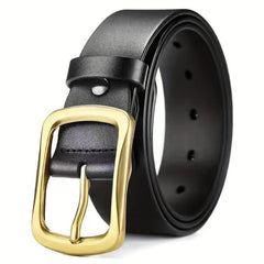 Men's Pin Buckle Retro Belt, Japanese Buckle, Leisure Belt