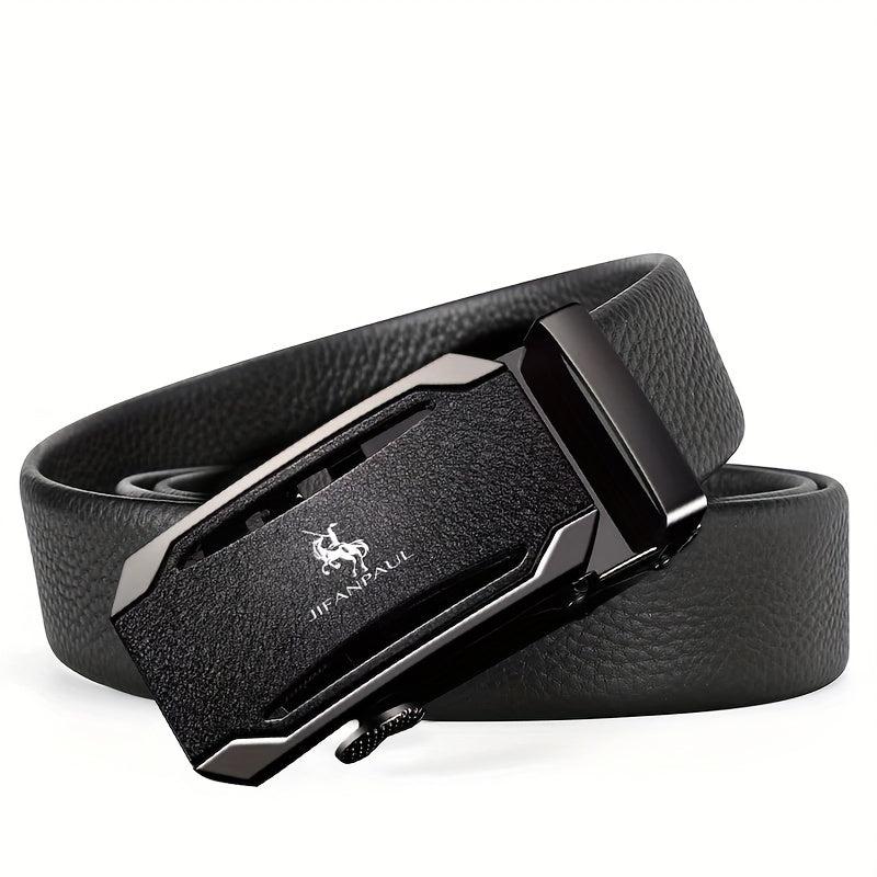 Men's Automatic Buckle PU Leather Belt
