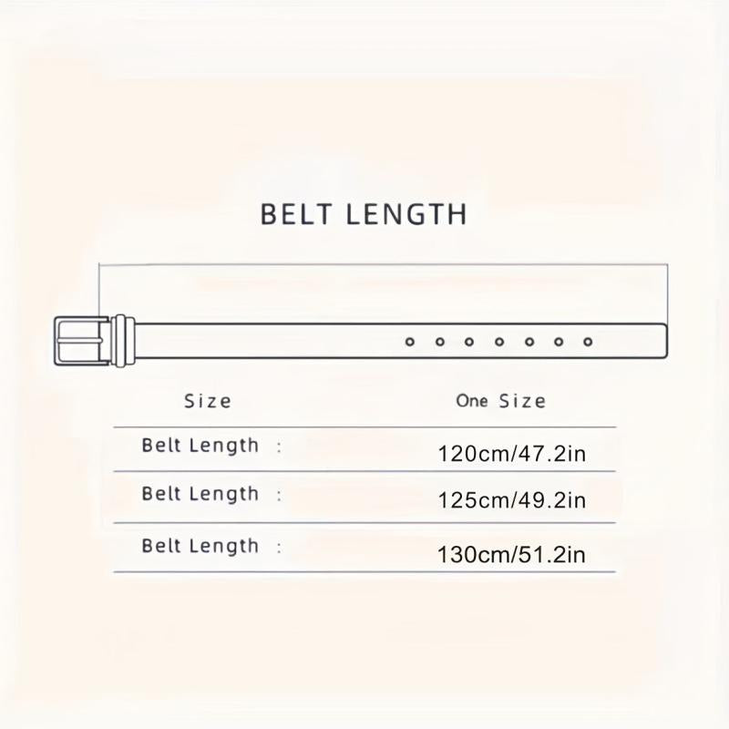 Men's Leather Belt Automatic Buckle Business Suit Waist Strap