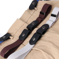 Elastic Adjustable Belt For Jeans Invisible Stretch Belt