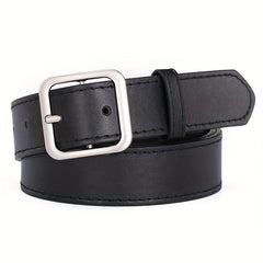 Men's Pin Buckle Belt PU Leather Casual Jeans Pants Waist Strap