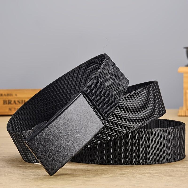 Canvas Belt Men's Automatic Buckle Quick-drying Belt