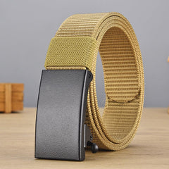 Canvas Belt Men's Automatic Buckle Quick-drying Belt
