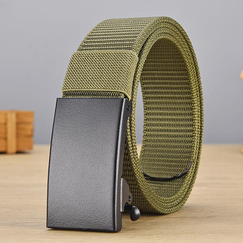 Canvas Belt Men's Automatic Buckle Quick-drying Belt